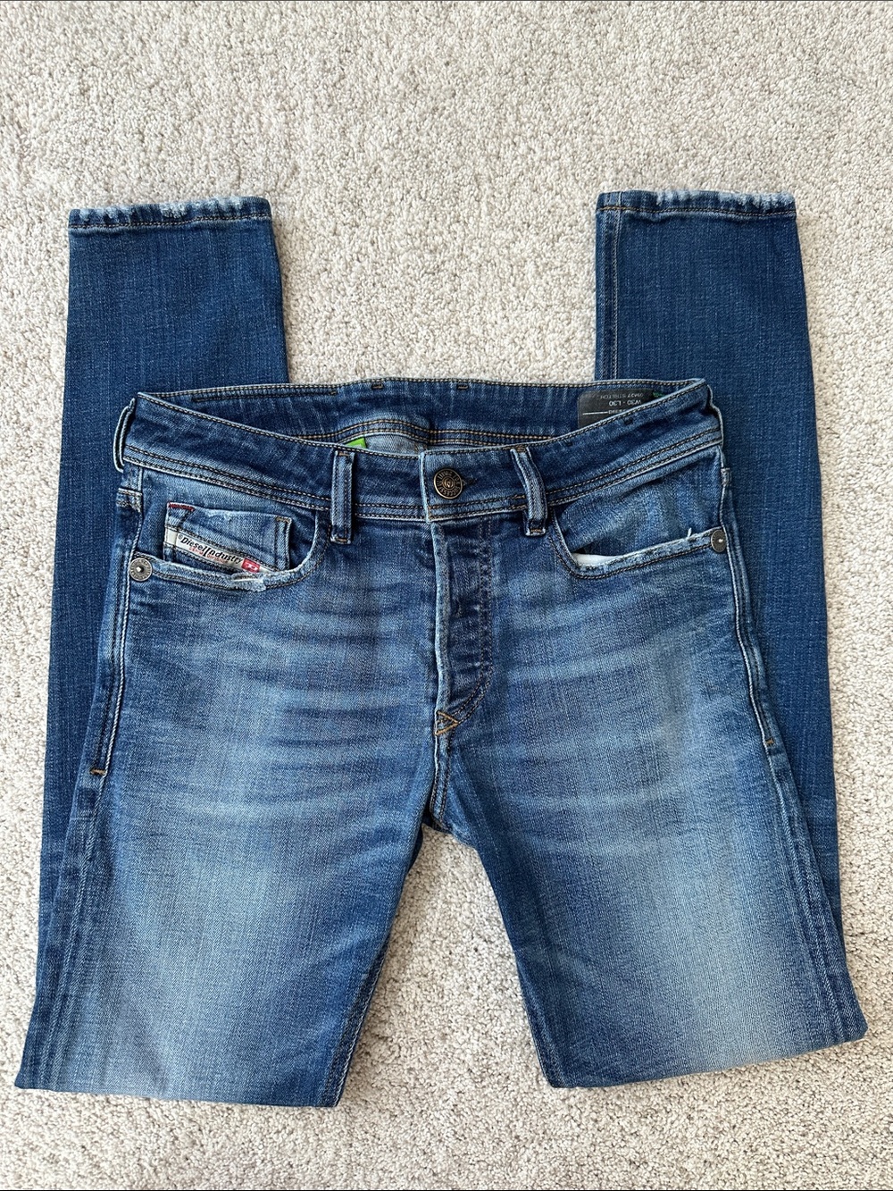 Diesel Sleenker Skinny Jeans